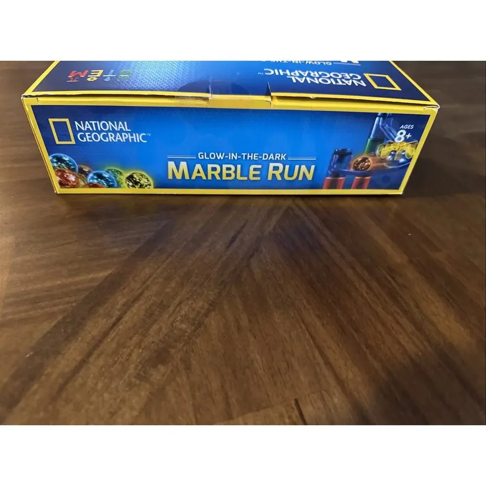 National Geographic Glow-In-The-Dark Marble Run